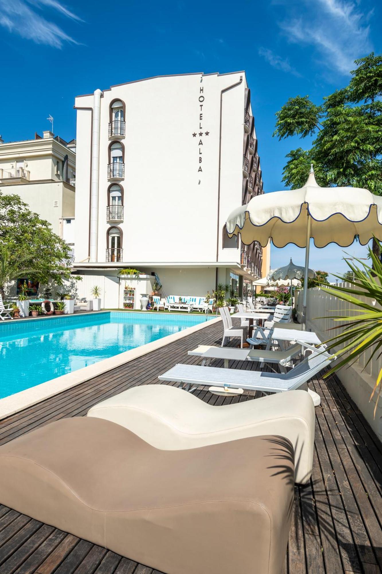 Hotel Alba Misano Adriatico Zewnętrze zdjęcie